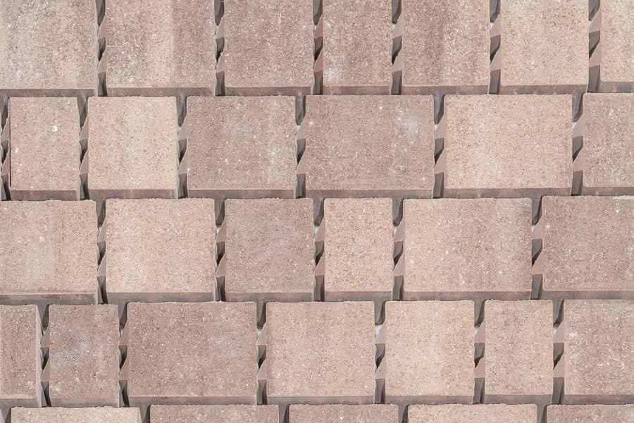 10 Paletten mit Kombipflastersteinen ATRIUM 21 6 cm Sepia mit Fase, ca. 80 m²